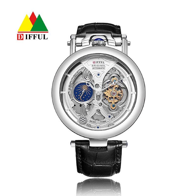 Elegant Men's 49mm Dial Automatic Mechanical Watch - l3roma