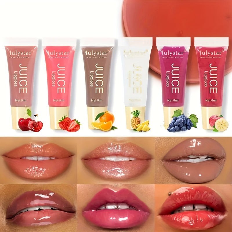 Mirror Moisturizing Lip Gel, Lip Oil Fruity Flavor - l3roma