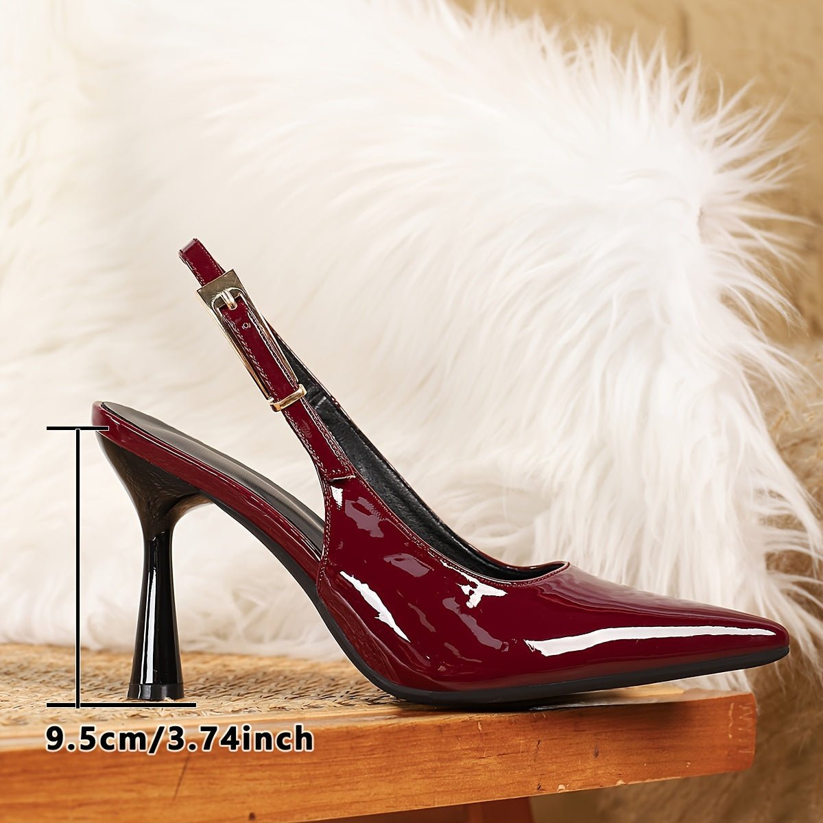 Women'S Solid Color Ultrahigh Kitten Heel Pumps - l3roma