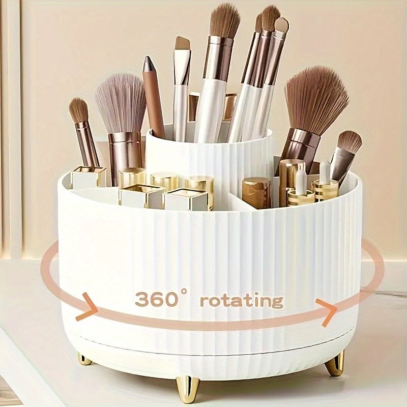 360° Rotating Makeup Organizer - l3roma