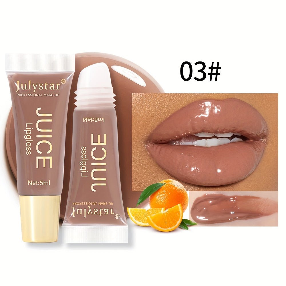 Mirror Moisturizing Lip Gel, Lip Oil Fruity Flavor - l3roma