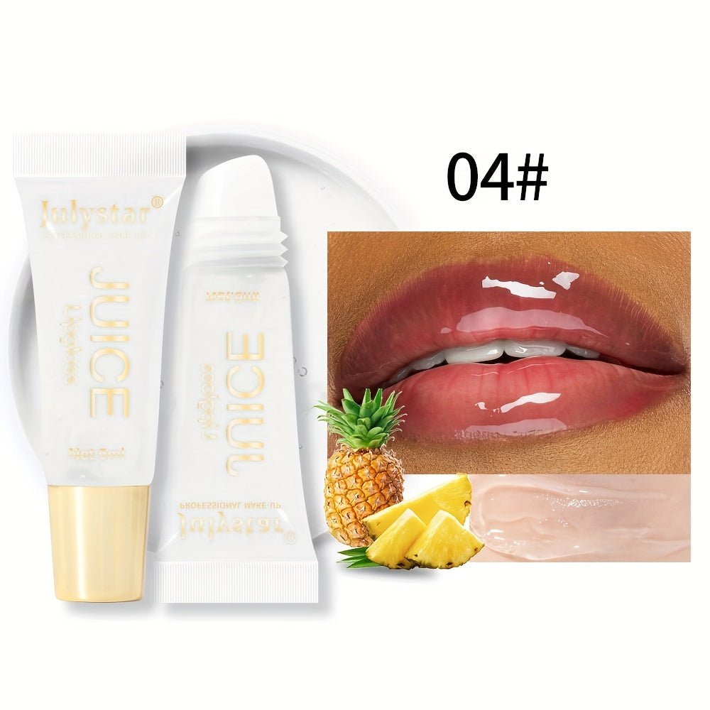 Mirror Moisturizing Lip Gel, Lip Oil Fruity Flavor - l3roma