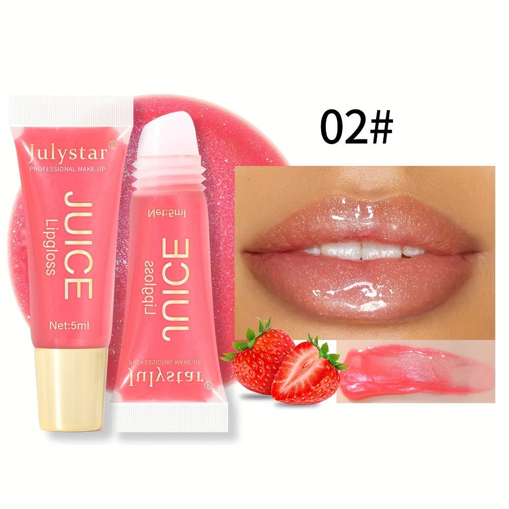 Mirror Moisturizing Lip Gel, Lip Oil Fruity Flavor - l3roma