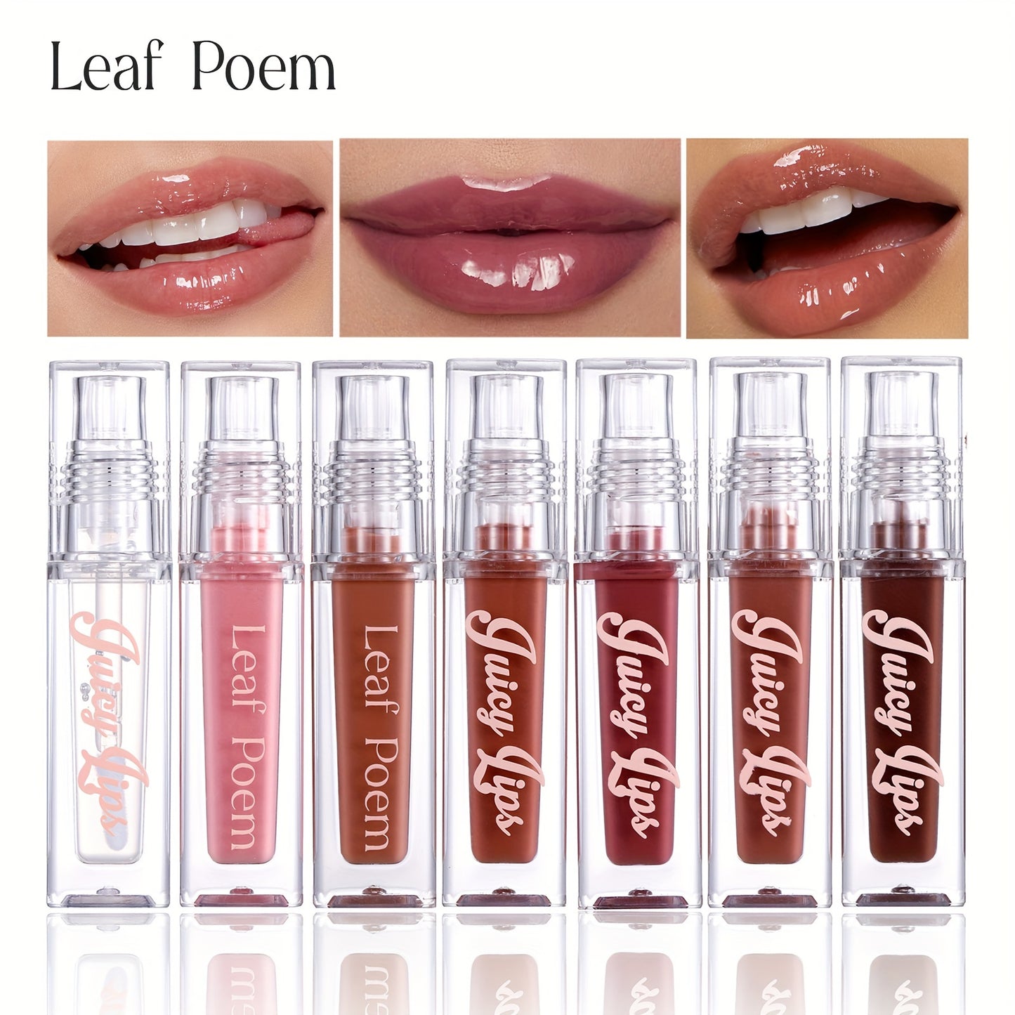 Leaf Poem High Gloss Liquid Lip Gloss - l3roma