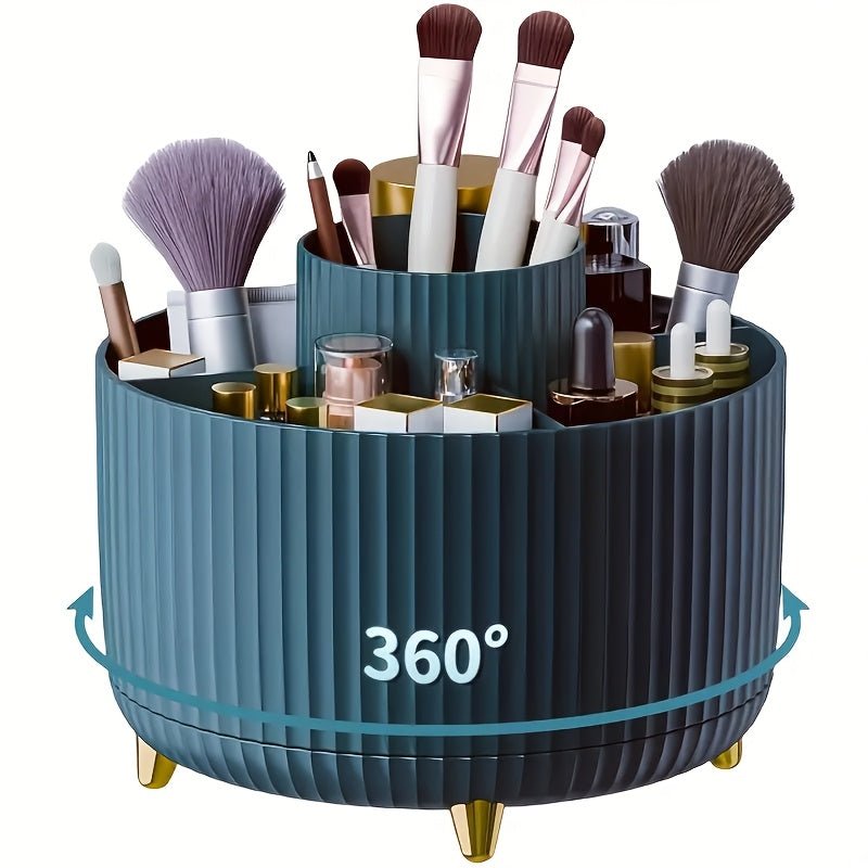 360° Rotating Makeup Organizer - l3roma