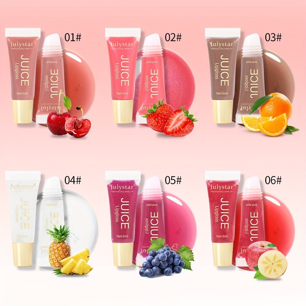 Mirror Moisturizing Lip Gel, Lip Oil Fruity Flavor - l3roma