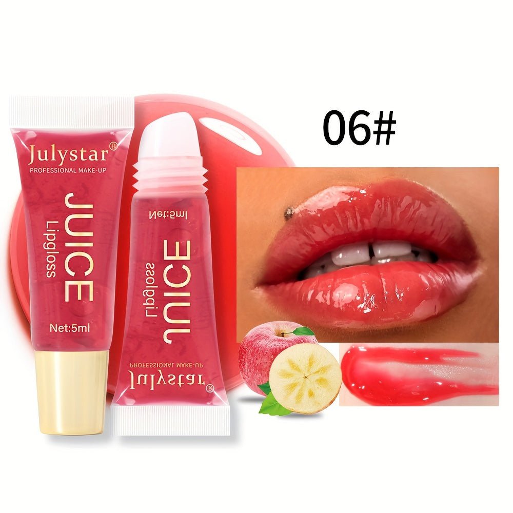 Mirror Moisturizing Lip Gel, Lip Oil Fruity Flavor - l3roma