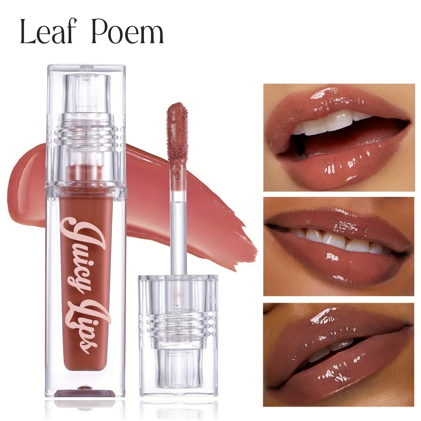 Leaf Poem High Gloss Liquid Lip Gloss - l3roma