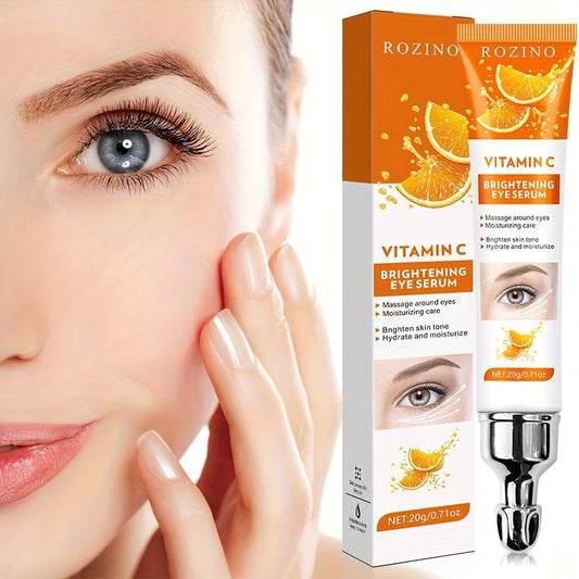 Vitamin C Eye Cream: Rich in Vitamin C And Other Precious Essence, Compact Eye Skin. A Gentle Swipe, Infuse The Vitality of Your Eyes, Show Charming Brilliance - l3roma