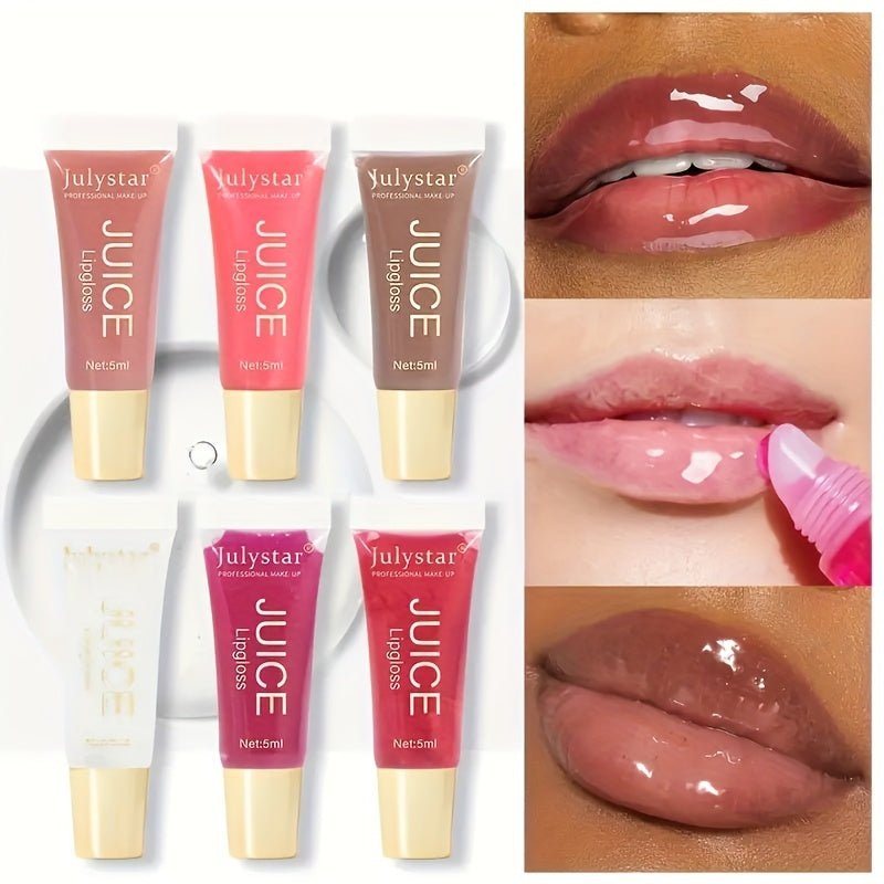 Mirror Moisturizing Lip Gel, Lip Oil Fruity Flavor - l3roma