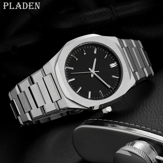 PLADEN Fashion Brand High - end Solid Stainless Steel Ultra - thin - l3roma