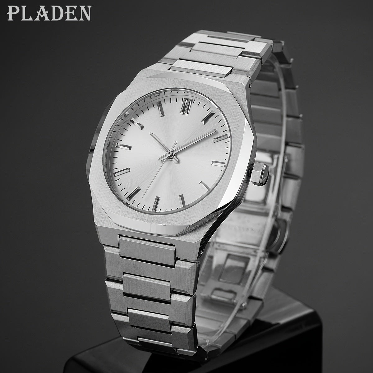 PLADEN Fashion Brand High - end Solid Stainless Steel Ultra - thin - l3roma