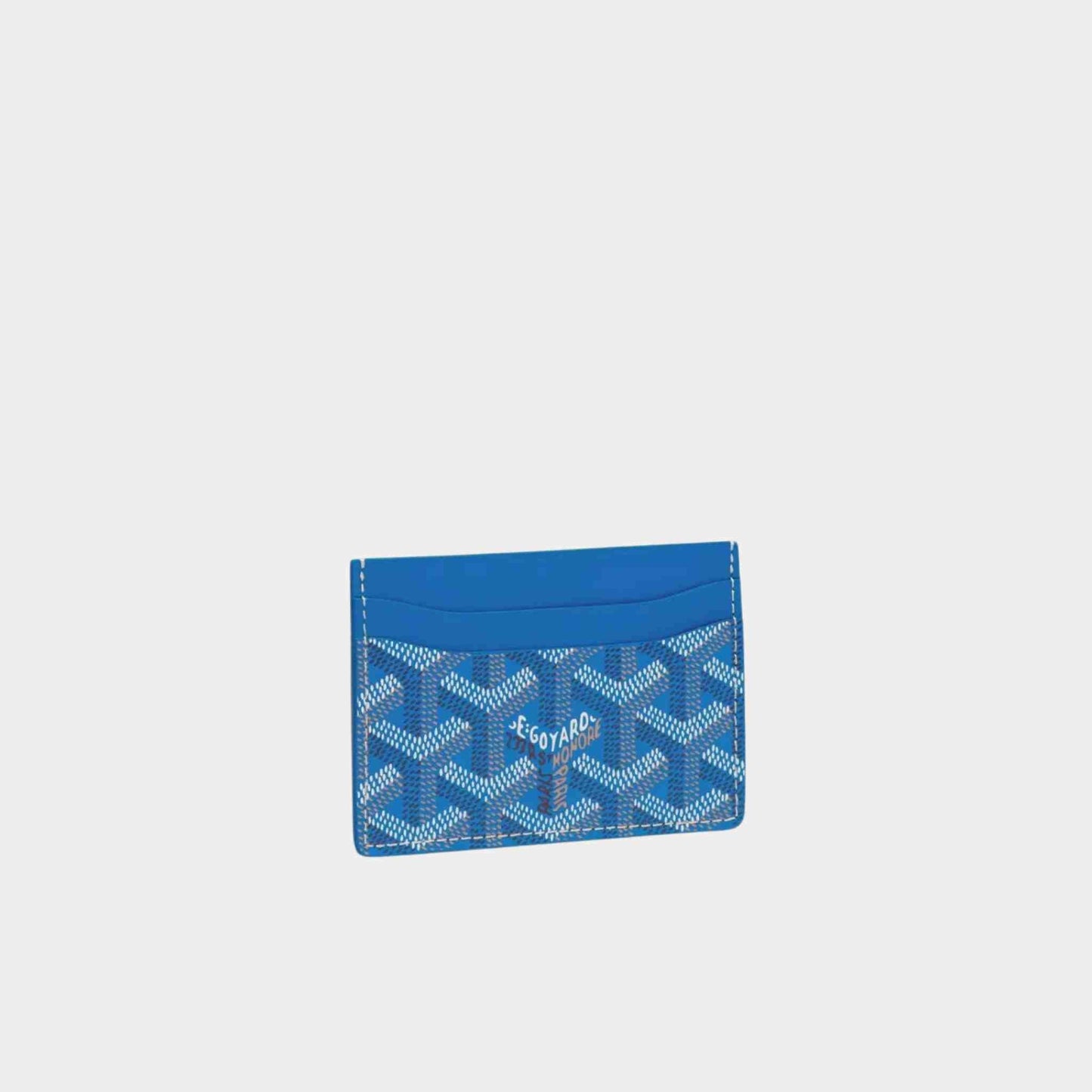 Goyard Saint - Sulpice Card Wallet Blue - l3roma